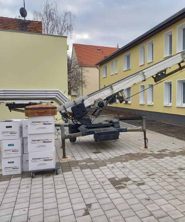 Möbellift in Dortmund für den Firmenumzug 